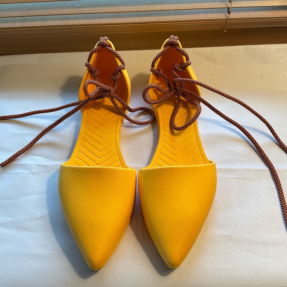 NATIVE The Audrey pointy flats